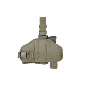 ACM Tactical Molle Leg Panel with holster Olive